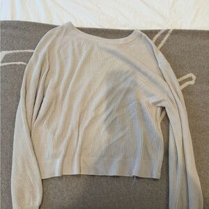 Lulu Lemon Women's Cream Sweater